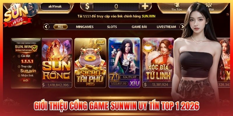 Giới thiệu cổng game Sunwin uy tín top 1 2026